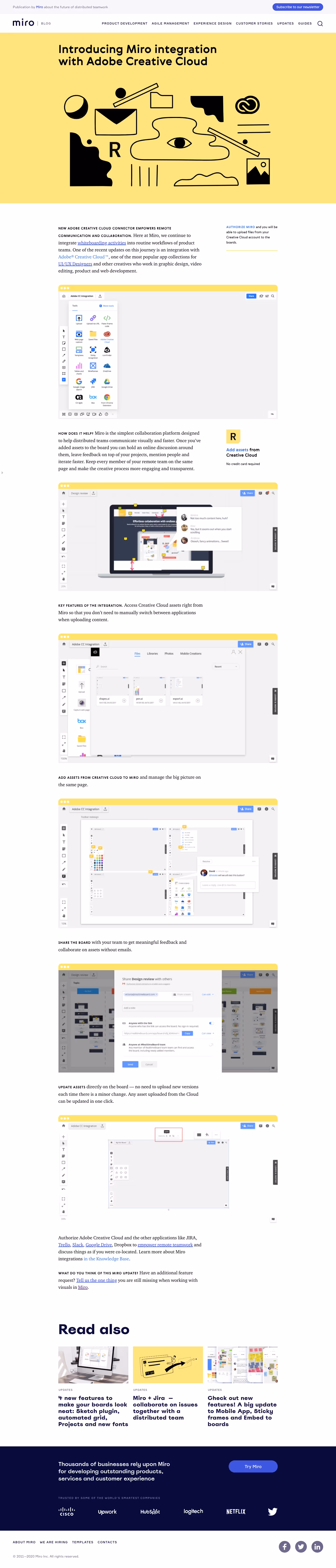 Miro New Integrations