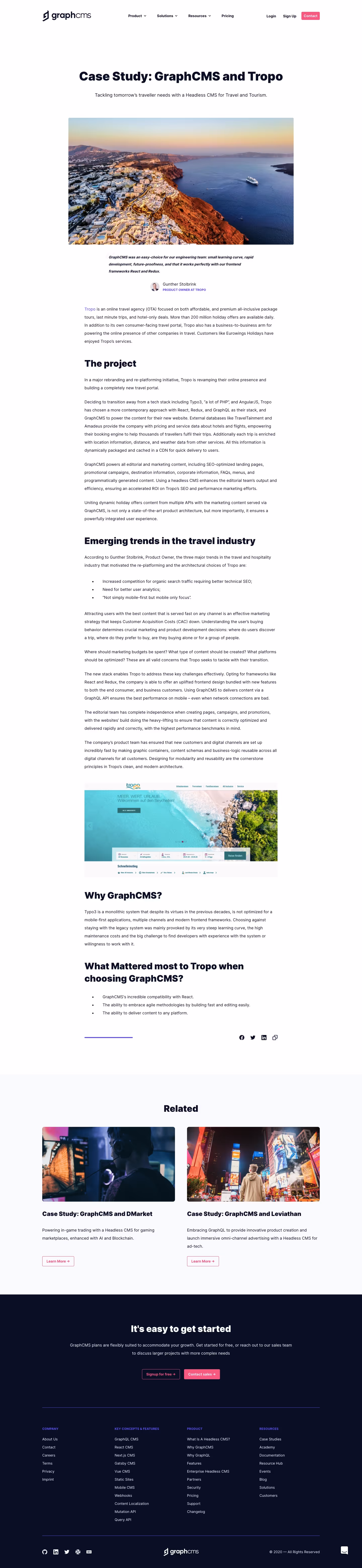 GraphCMS Customer Stories