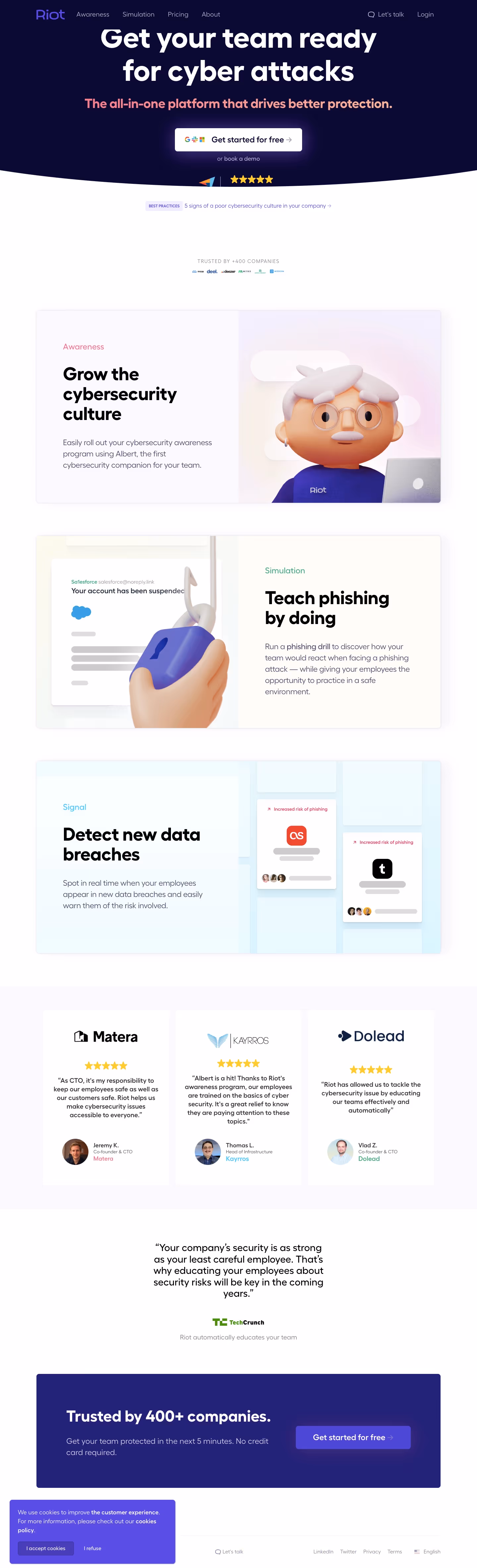 Riot Early Access Page