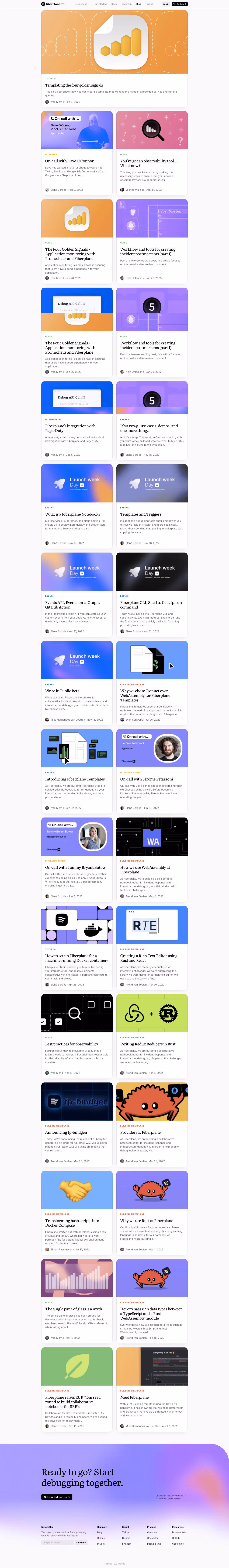 Fiberplane Blog Feed