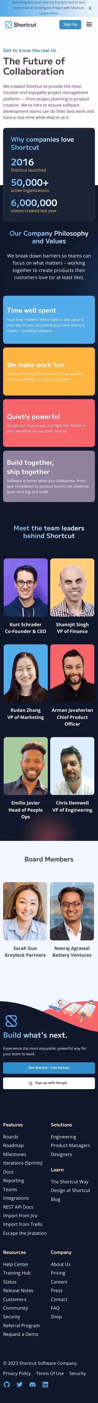 Shortcut lubhouse About Page