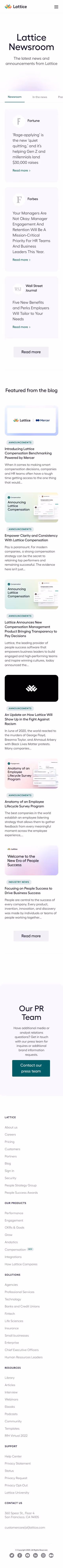 Lattice Press Page
