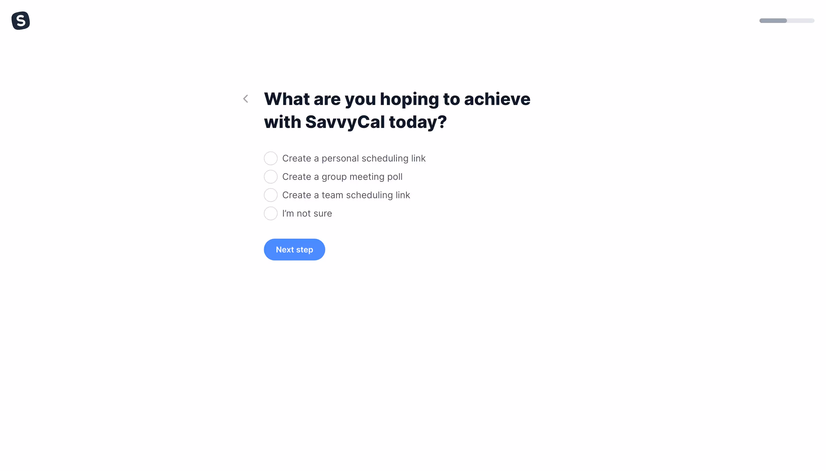 SavvyCal Account Setup