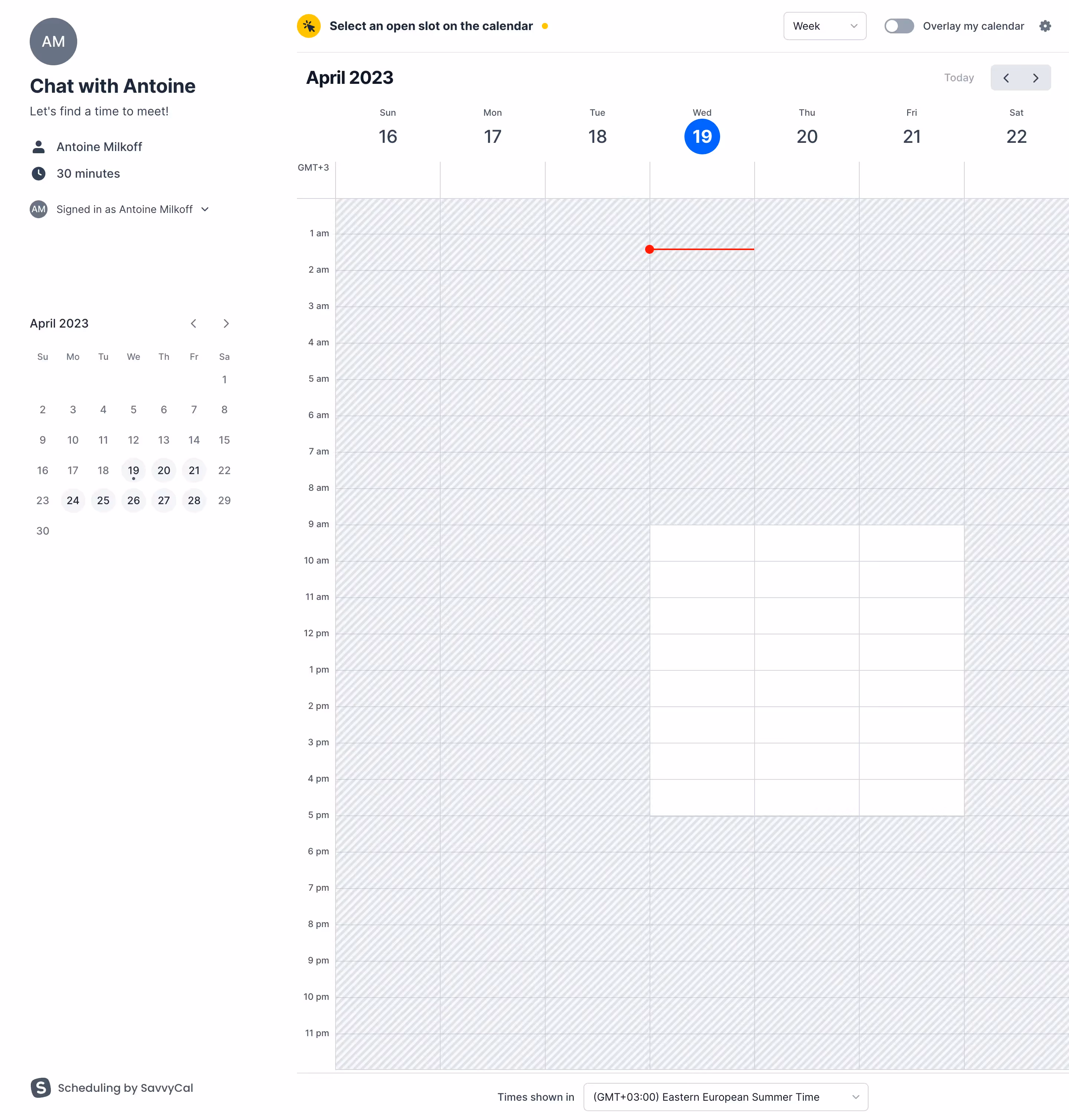 SavvyCal User Onboarding