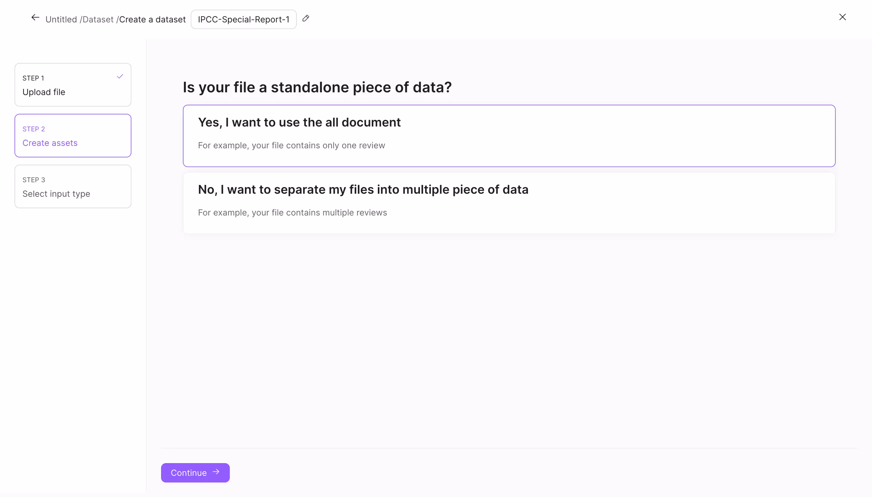 Lettria Create A Dataset
