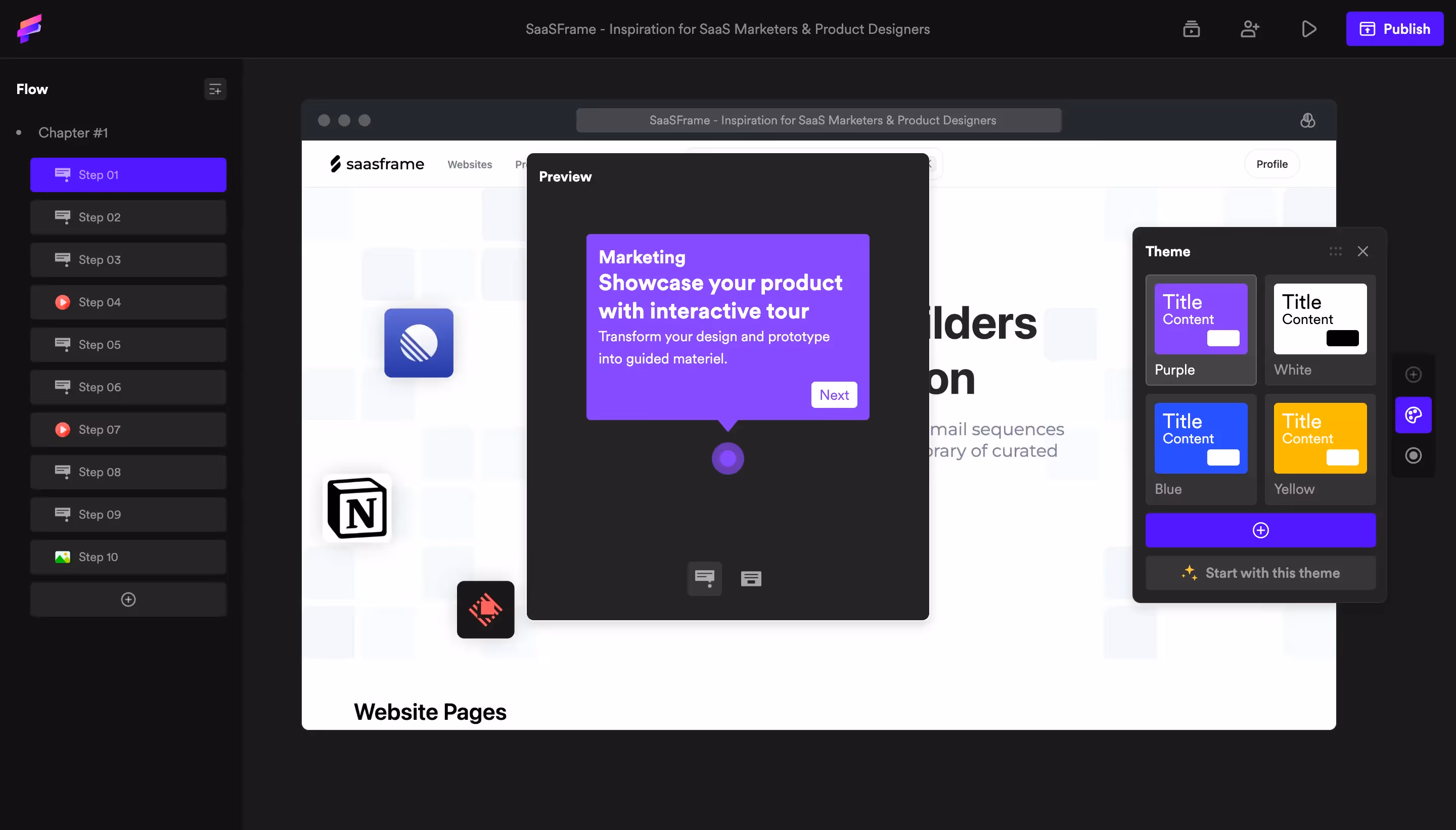 Folio Edit Tooltip Theme