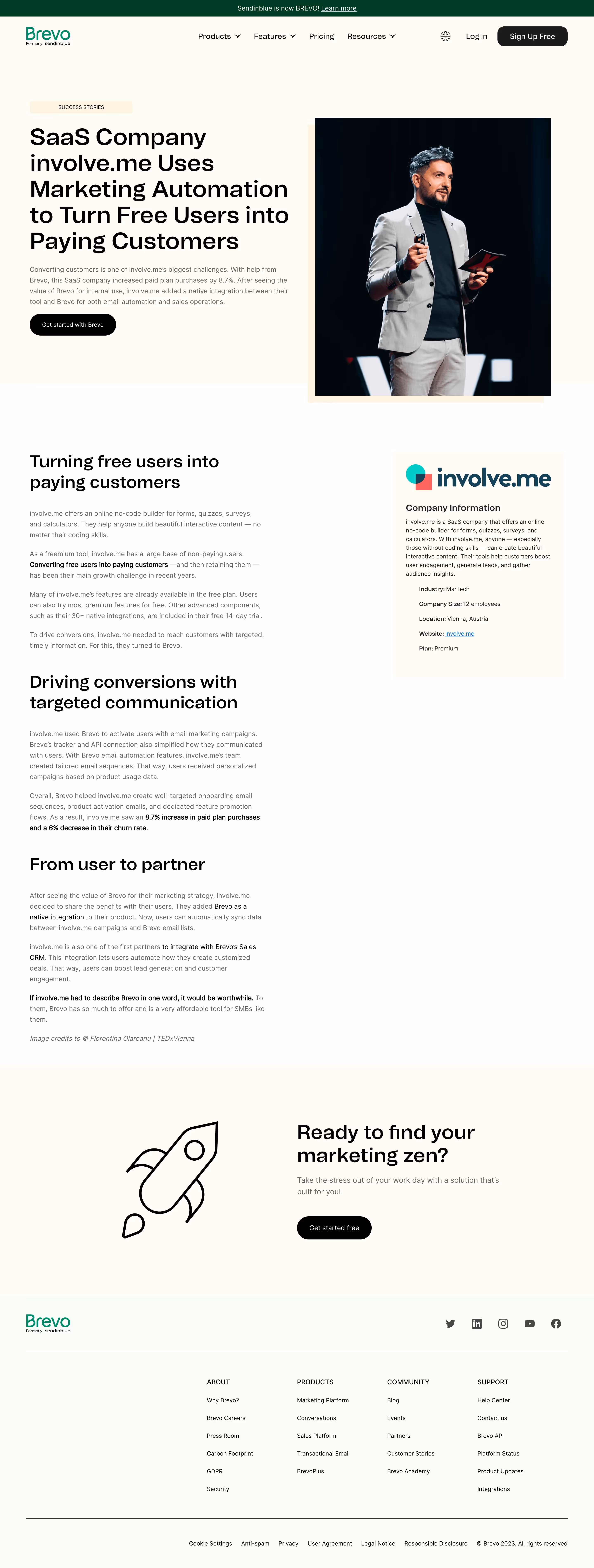 Brevo Customer Stories