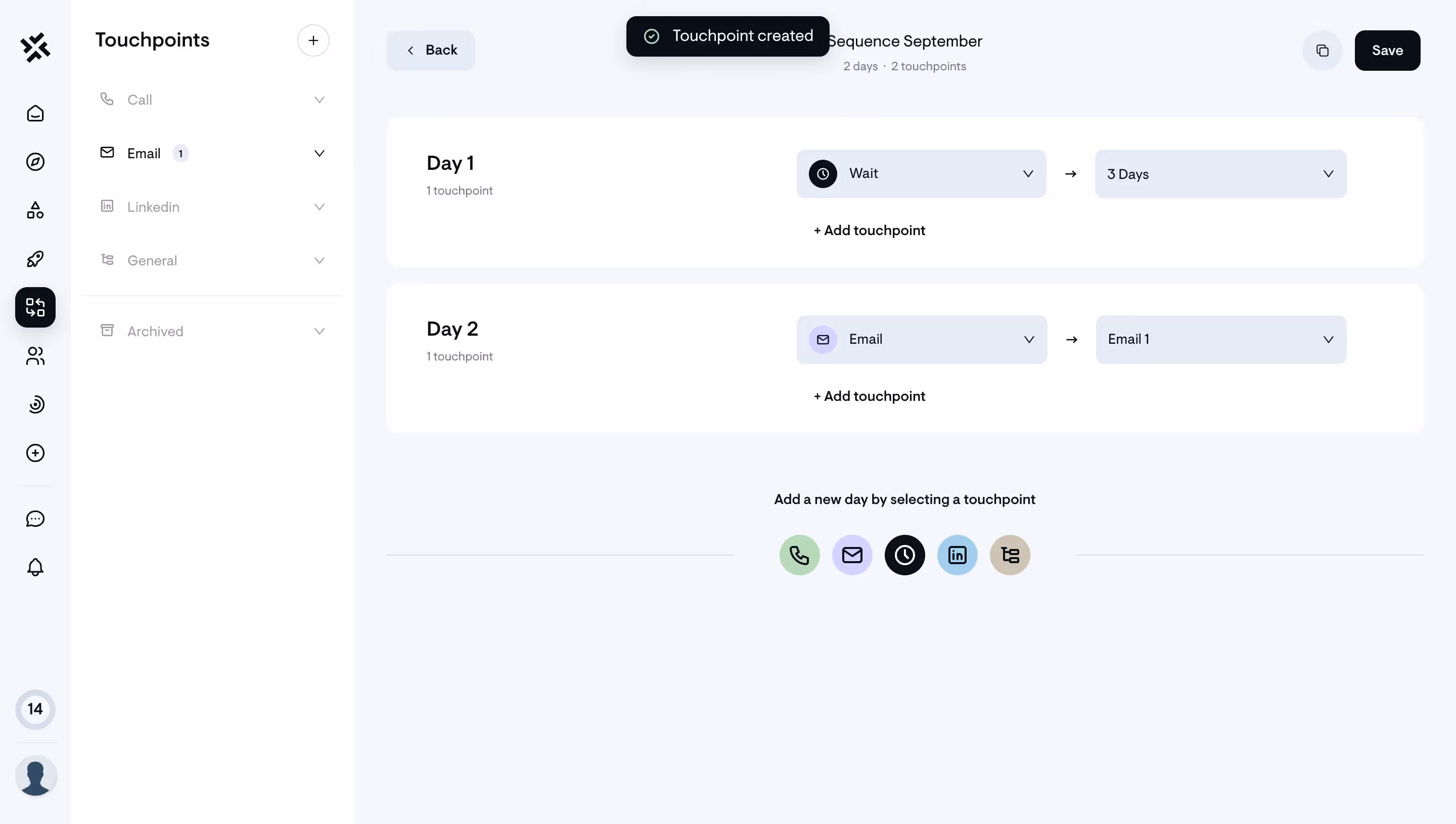 Sellx Create A Sequence