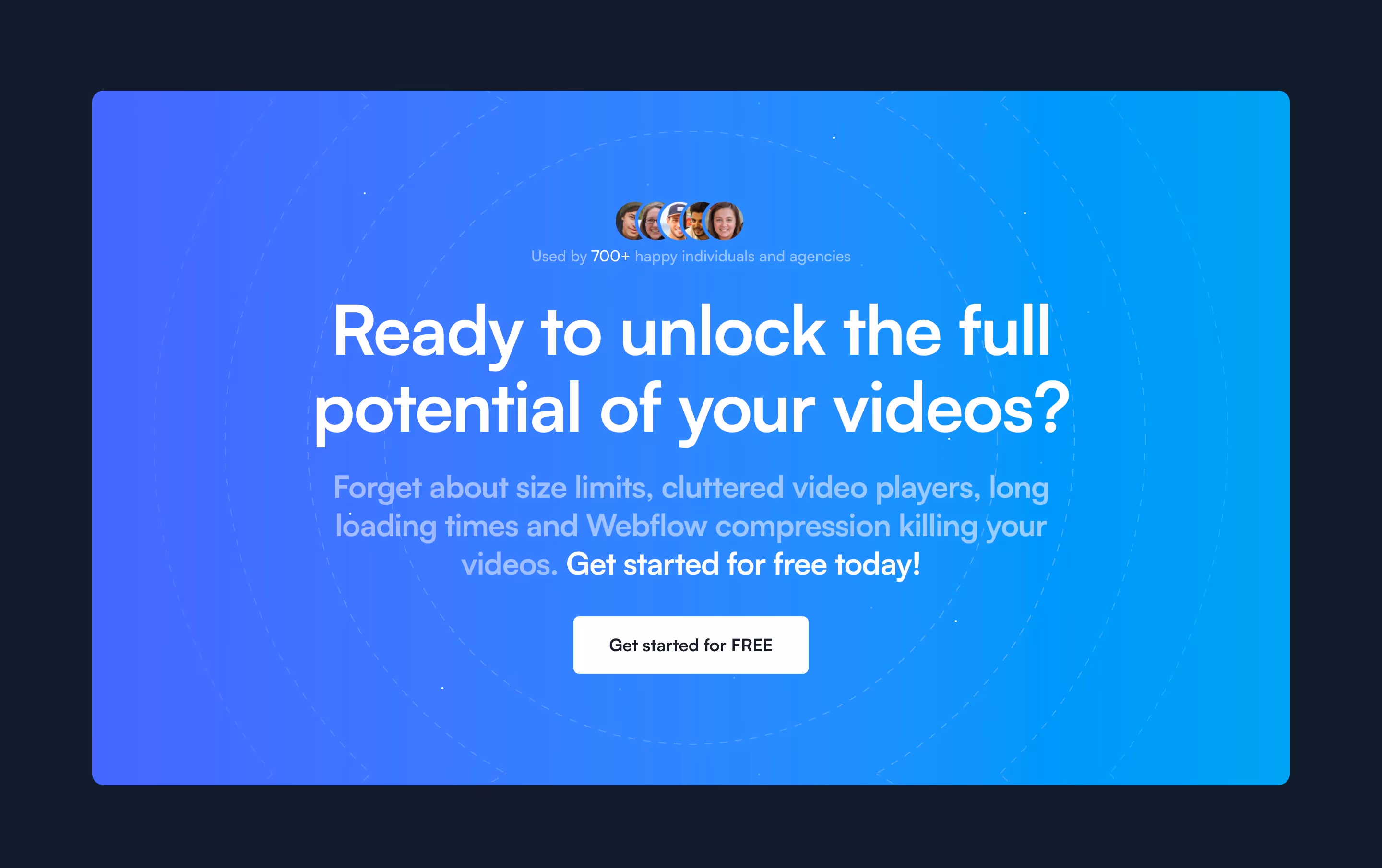 Vidzflow Call To Action Section