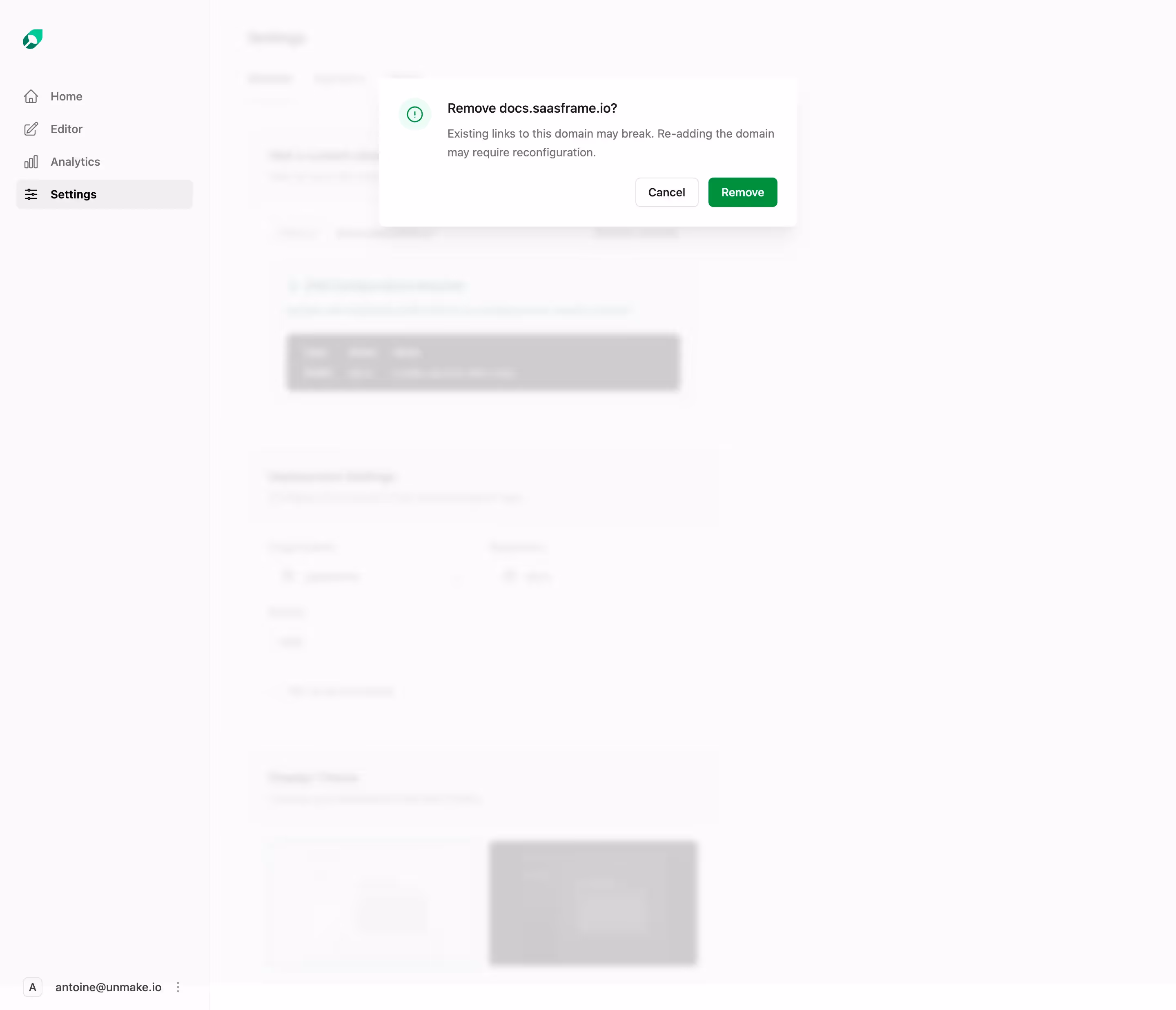 Mintlify Remove Custom Domain