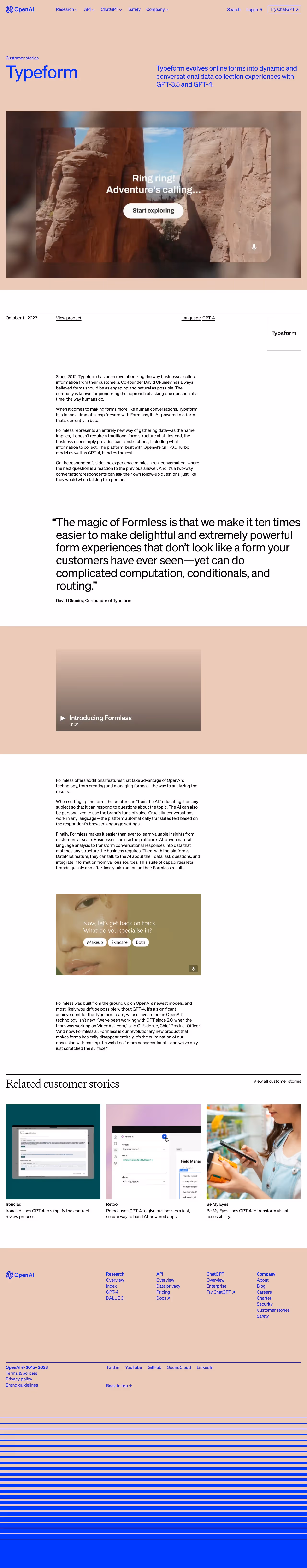 OpenAI Customer Stories