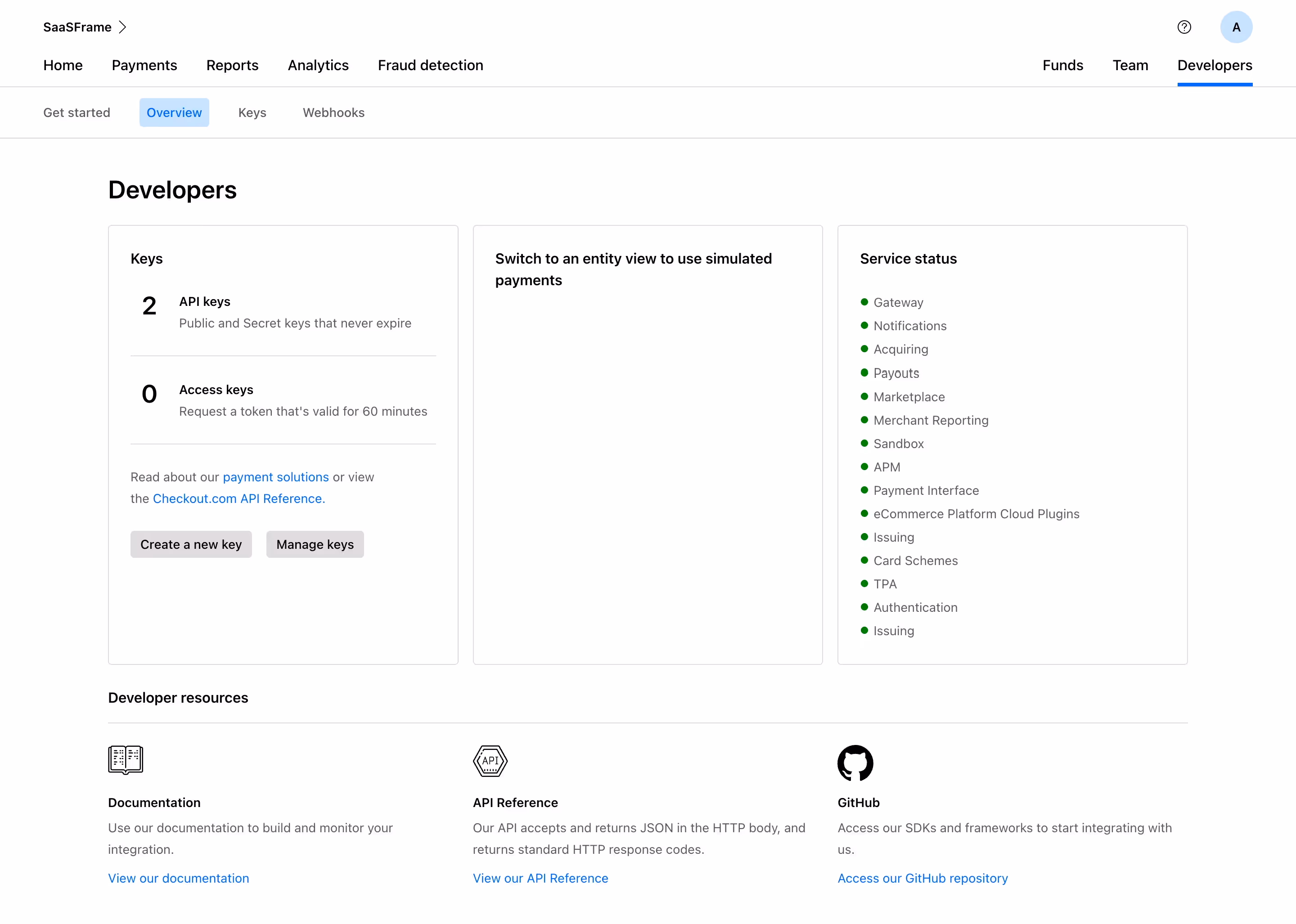Checkout.com API Keys Overview