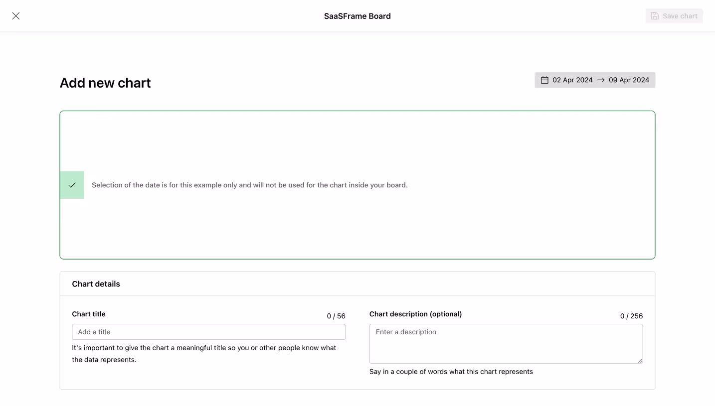 Checkout.com Add Chart To Board