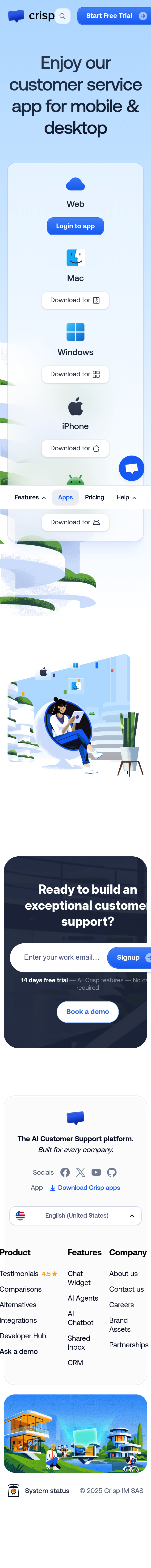 Crisp Download Page