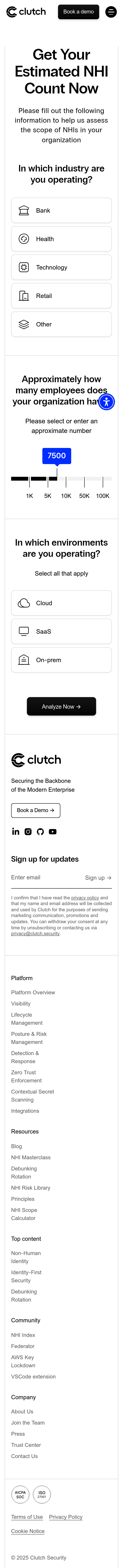 Clutch Calculator