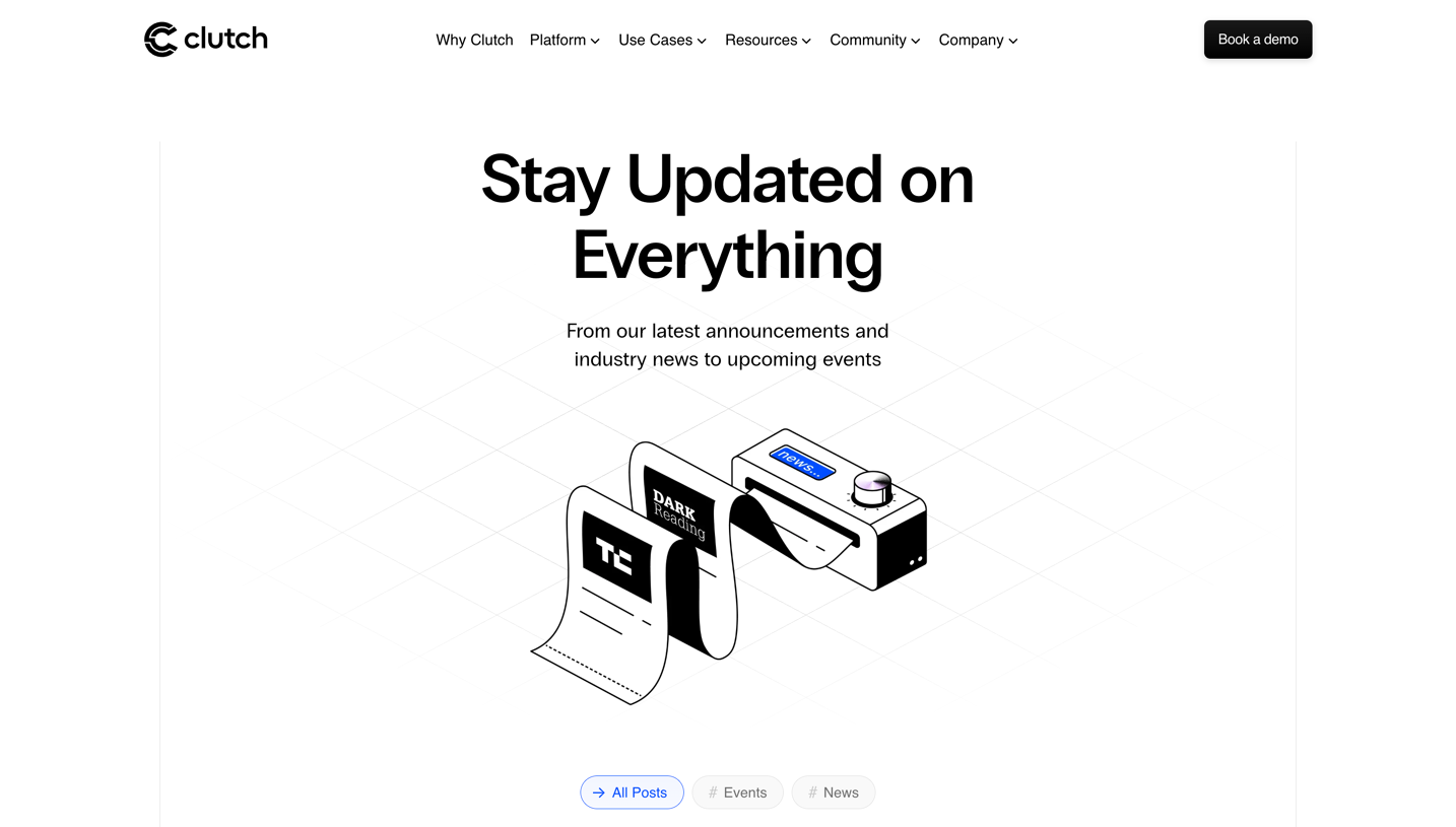 Clutch Press Page