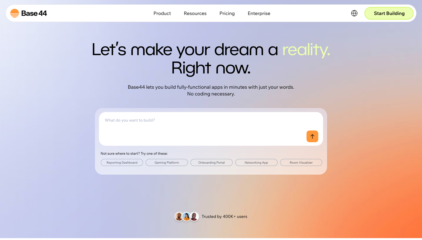 Base44 Landing Page