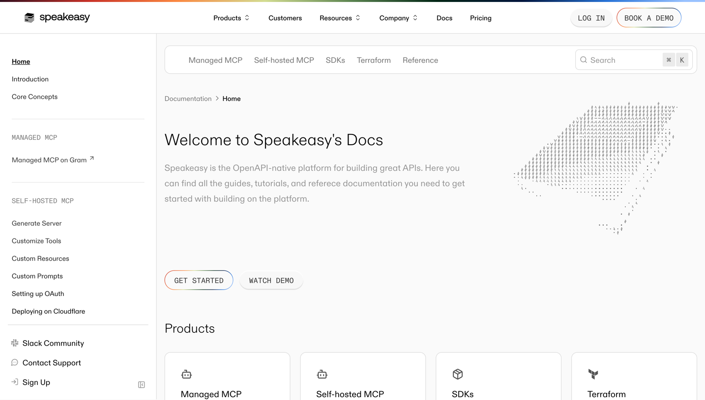 Speakeasy Documentation