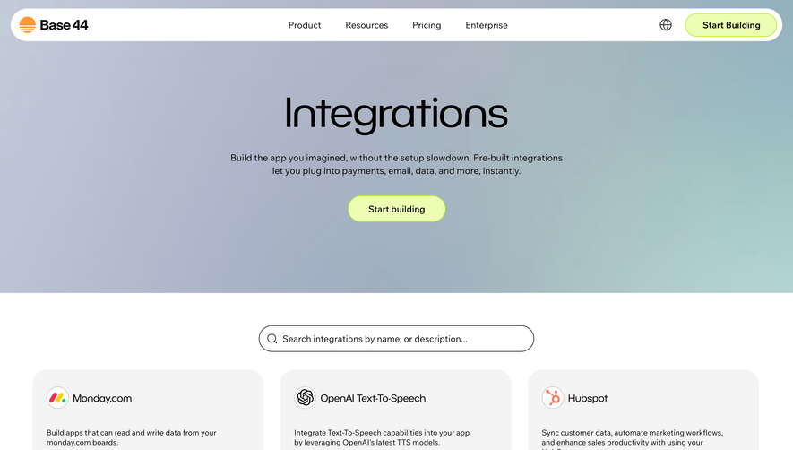 Base44 Integrations Library