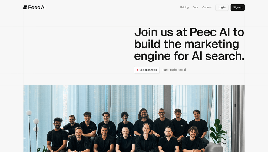 Peec AI Careers Page