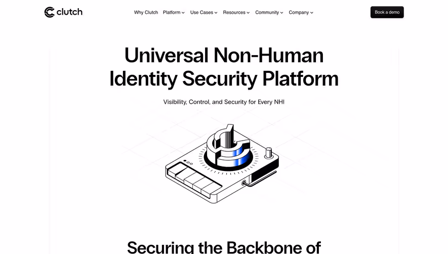 Clutch Features Page