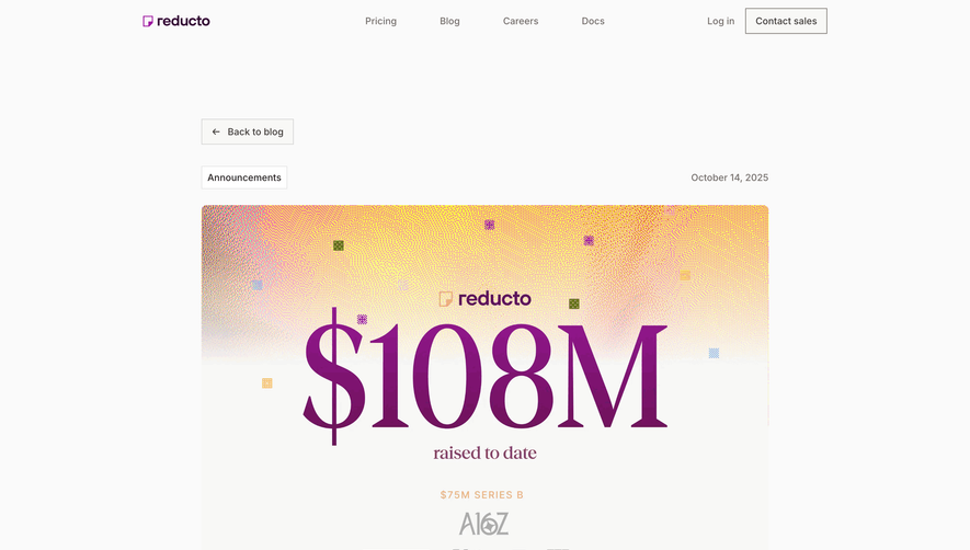 Reducto Blog Template