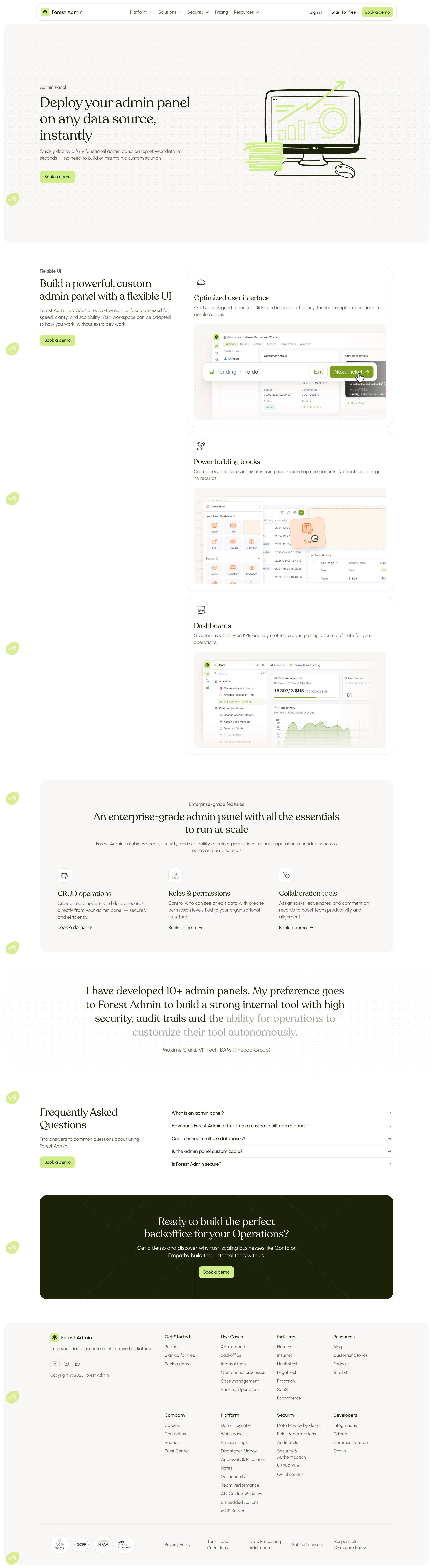 Forest Admin Use Cases