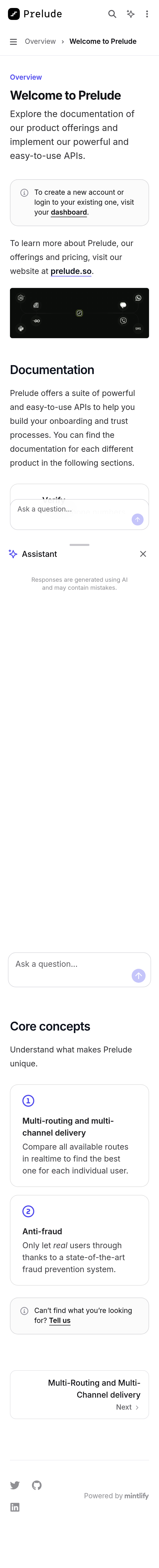 Prelude Documentation