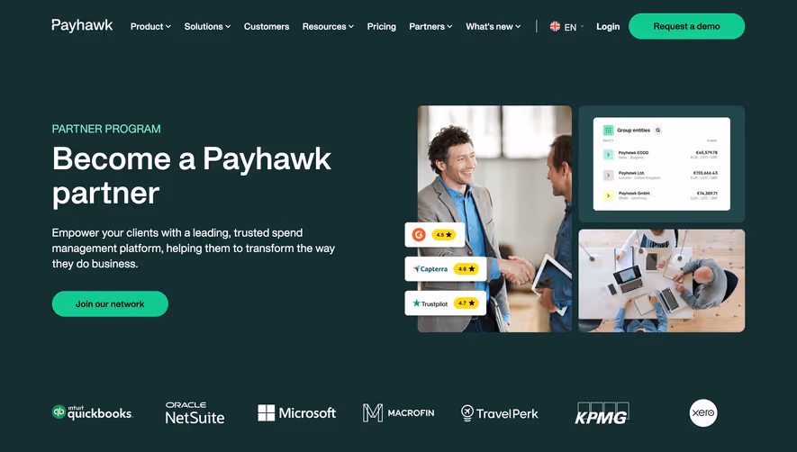 Payhawk Affiliate Page