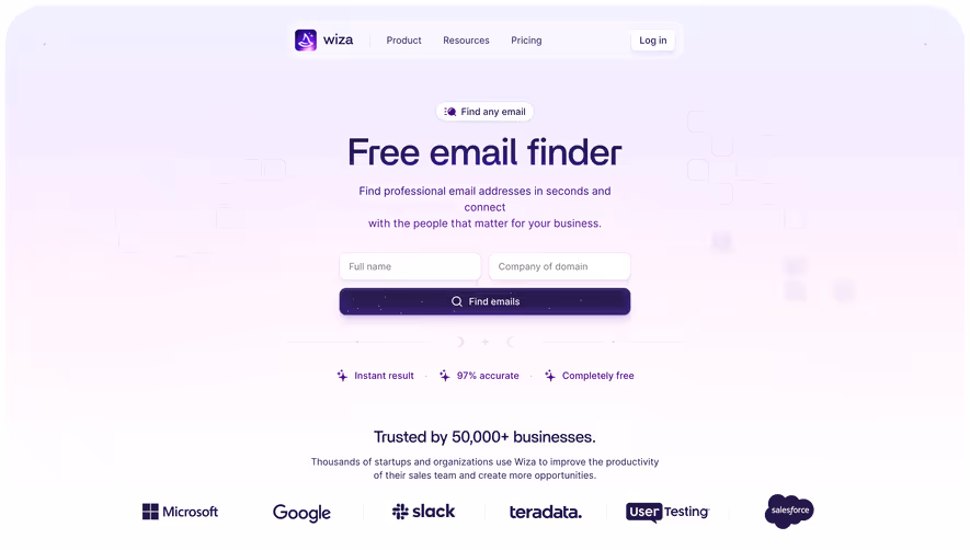 Wiza Free Email Finder