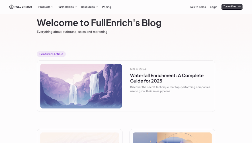 FullEnrich Blog Feed