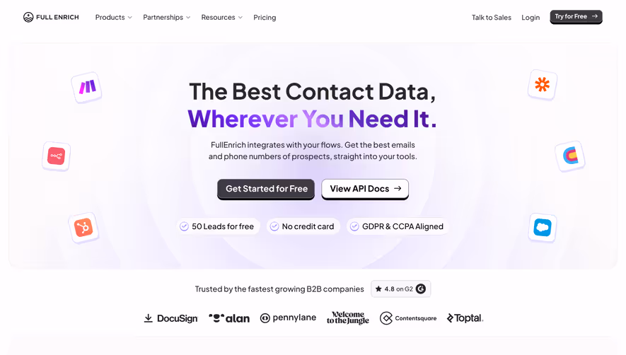 FullEnrich Integrations Library