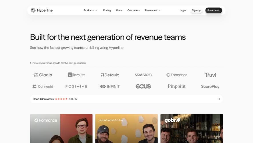 Hyperline Customer Stories