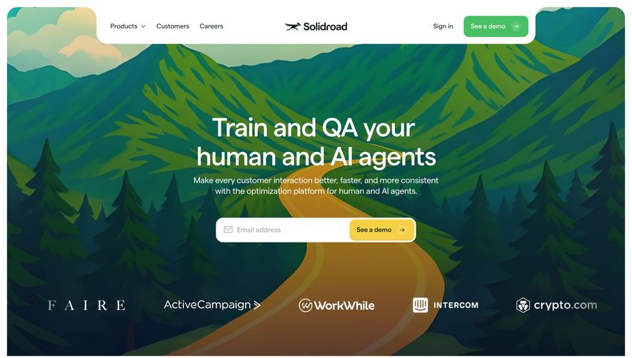 Solidroad Landing Page