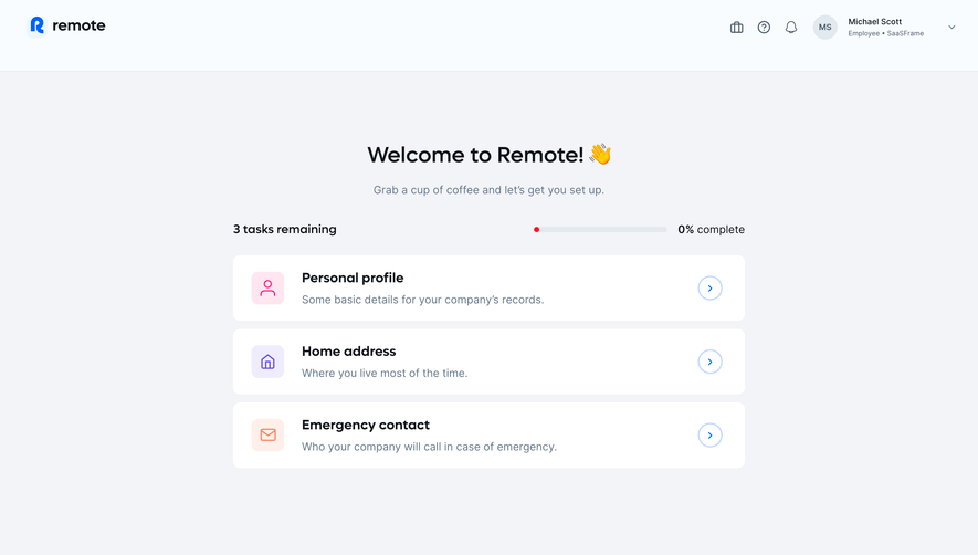 Remote Employee User Onboarding