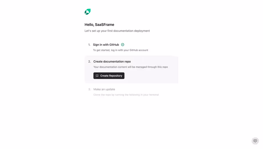 Mintlify Create Repository