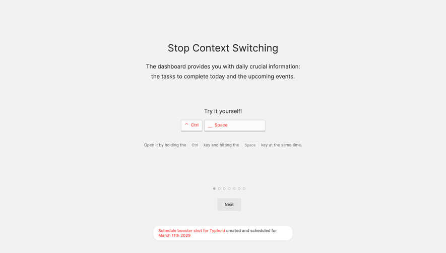 Routine User Onboarding