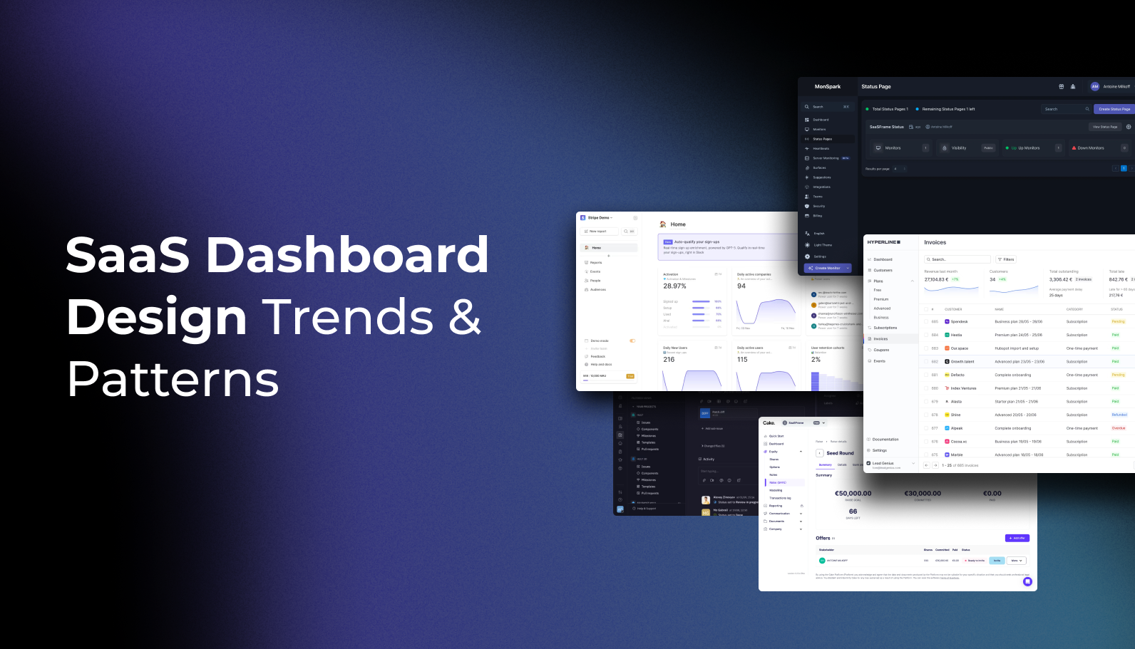 The Anatomy of High-Performance SaaS Dashboard Design: 2026 Trends & Patterns