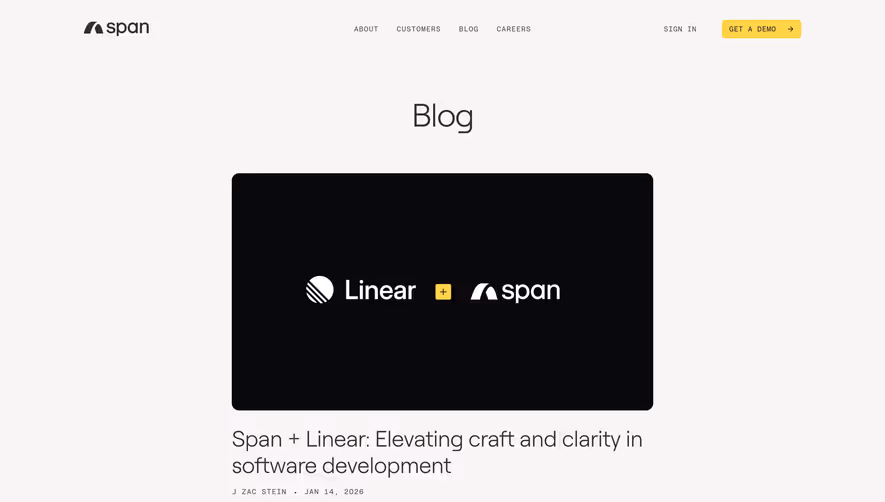 Span Blog Feed
