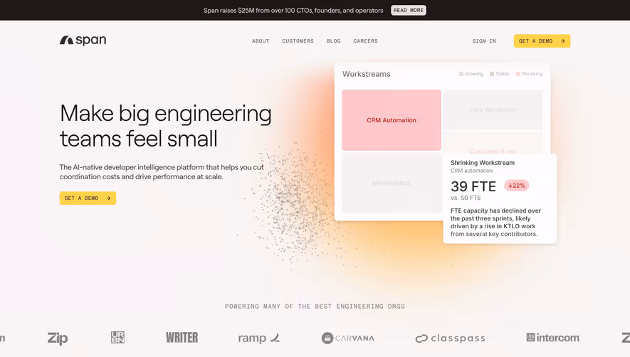 Span Landing Page