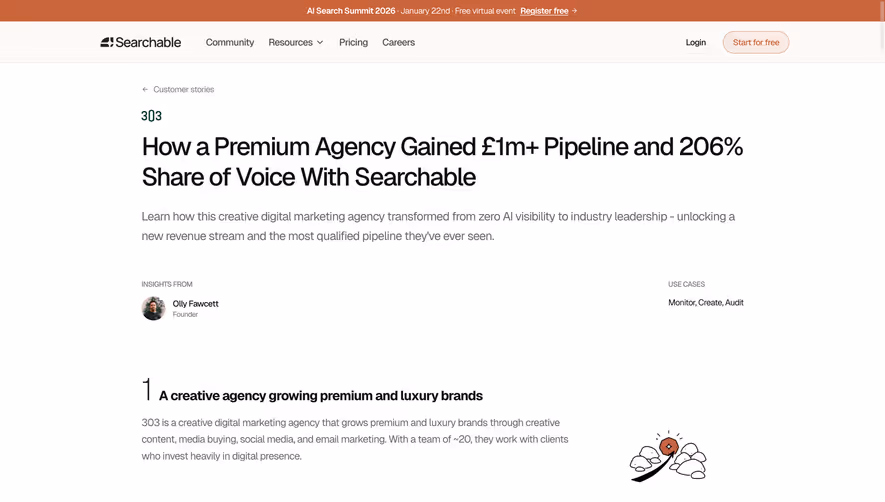 Searchable Customers Page