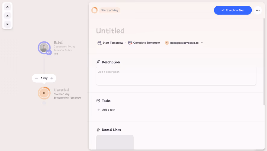 Logbook ogbbok Step Details