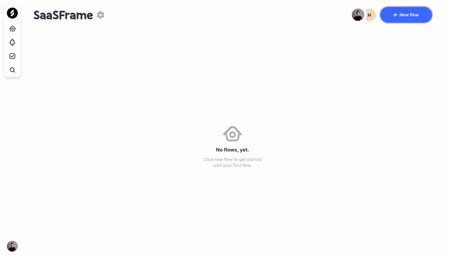 Logbook Empty Dashboard