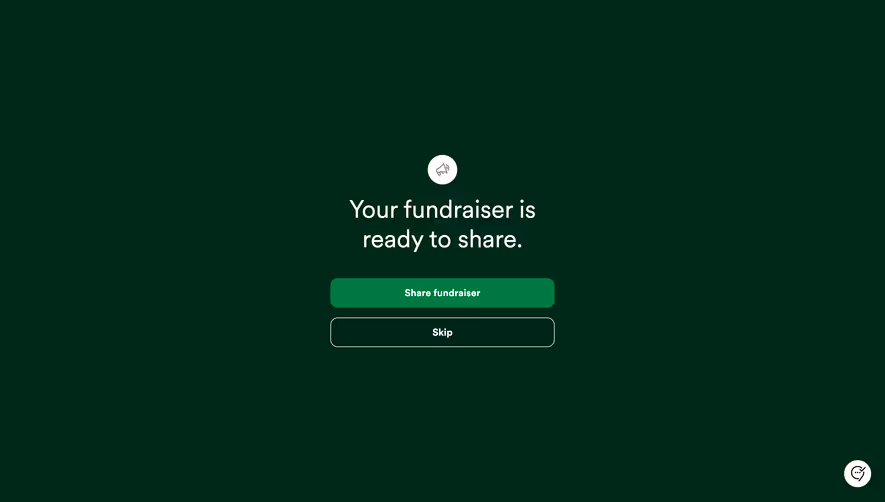 GoFundMe Foundraiser Successfully Created