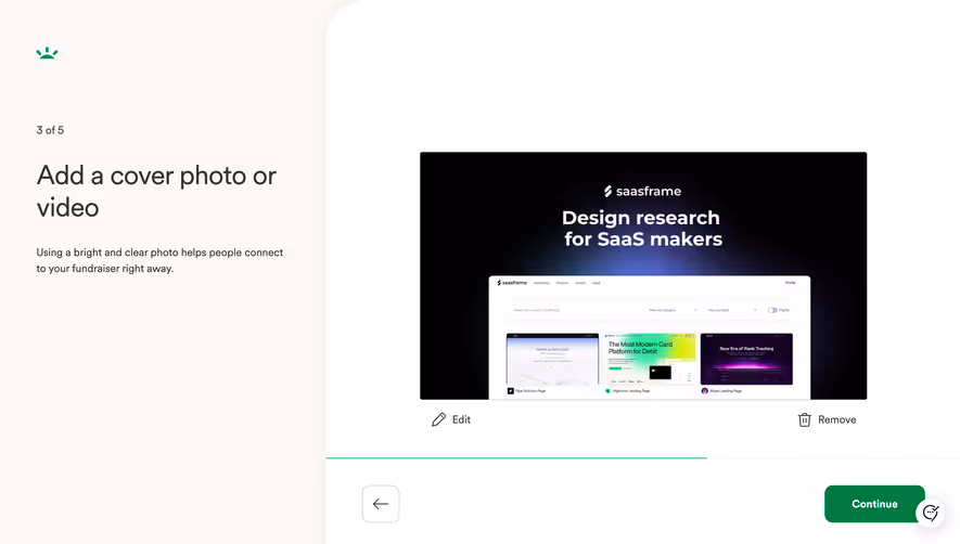 GoFundMe Foundraiser Cover Photo Setup