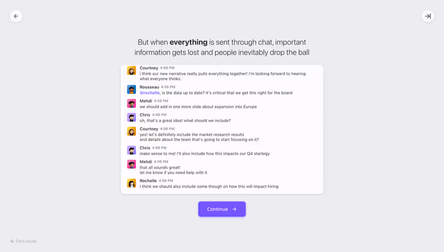 Threads Product Tour