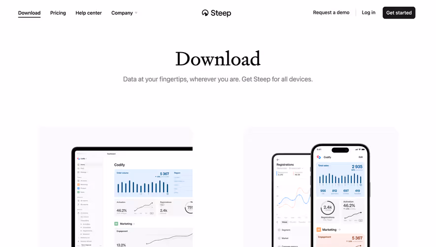 Steep Download Page