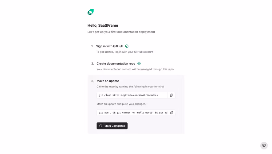 Mintlify Make A Repository Update