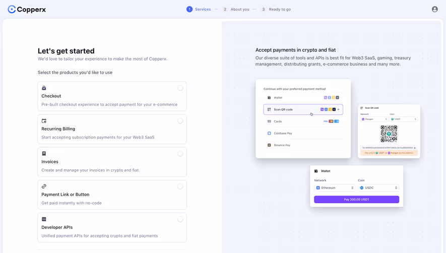 Copperx Account Setup