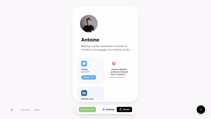 Bento Mobile Proview